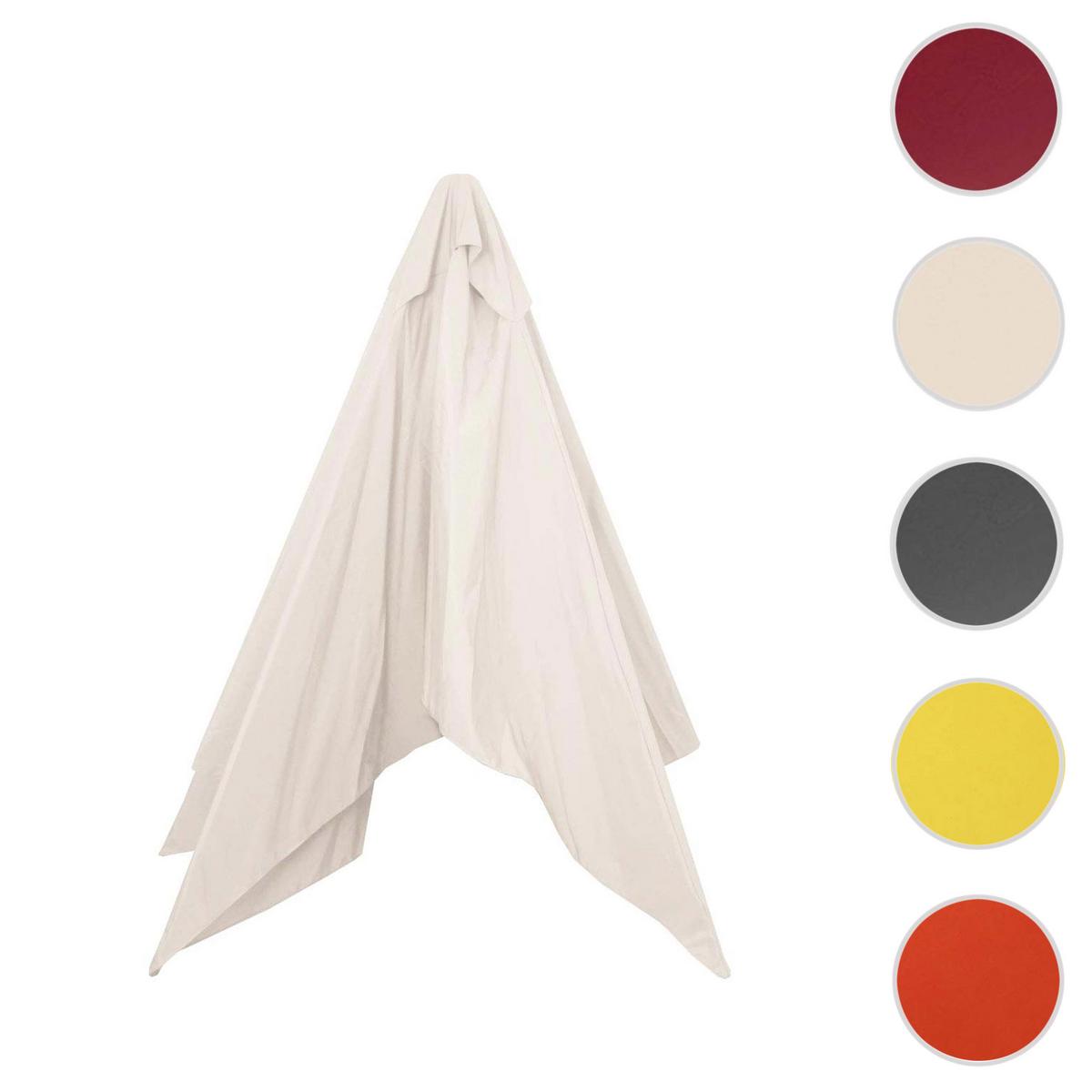 ERSATZ-BEZUG FÜR SCHIRM Cremeweiß - Weiß, Textil (290/290cm) - MCW