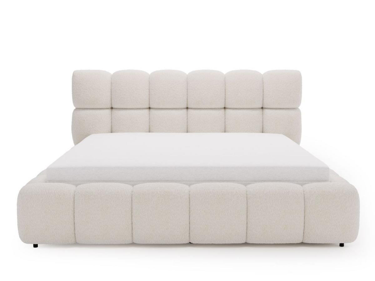 POLSTERBETT Modo 180x200 Bouclé-Stoff Beige - Beige, Textil (180/200cm) - Graingold