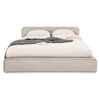 POLSTERBETT CURSIO 140X200 CM - Beige, Textil (140/200cm) - IDIMEX