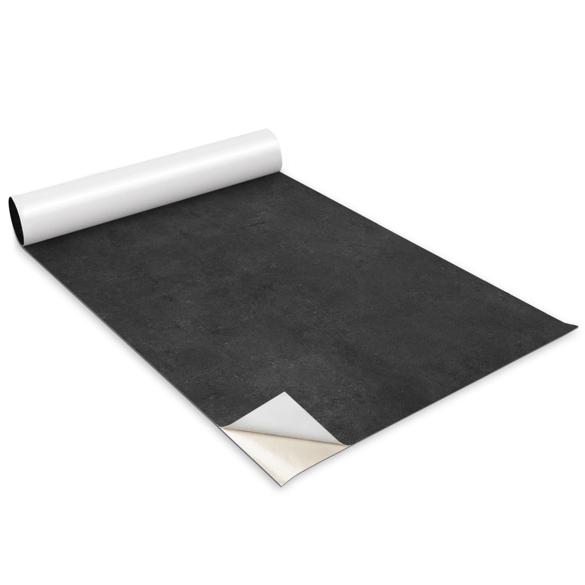 MÖBLAUFKLEBER 100x50 cm dunkelgrau - Zinkfarben, Kunststoff (50/0.1/100cm) - Wallfluent