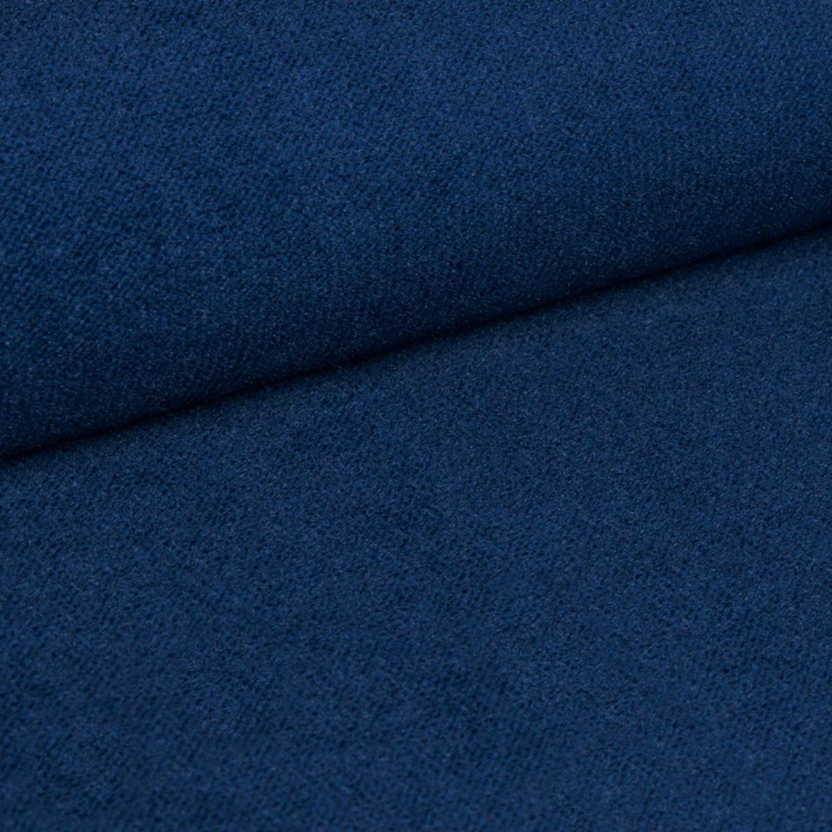 ECKSOFA L Form Dolceo Blau 226/140/78 cm – Schlaffunktion Universell Links Rechts - Blau/Schwarz, Kunststoff/Textil (140/226cm) - AX Living