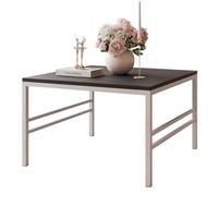 COUCHTISCH FORMA 70/70 cm Quadrat, Schwarz / Kaschmir - Kaschmir/Schwarz, Metall (70/70/46cm) - Idohome