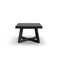 ESSTISCH PIAZZA Ausziehbar 130 - 230 / 130 x 76 cm - Schwarz, Holz (130/130/76cm) - MASSENO