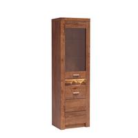VITRINE ZERI 192 / 56 cm in Braun - Braun, Holzwerkstoff (56/192/42cm) - MASSENO