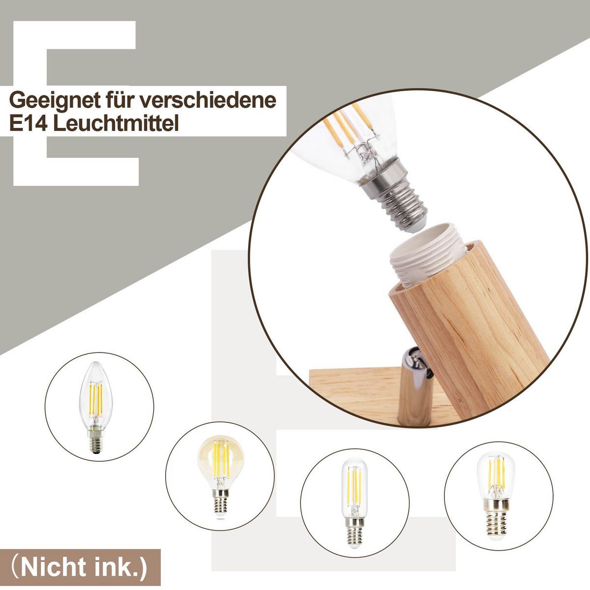 DECKENSTRAHLER Gisela 2-flammig 25/10/14 cm - Schwarz, Metall (25/10/14cm) - Nettlife