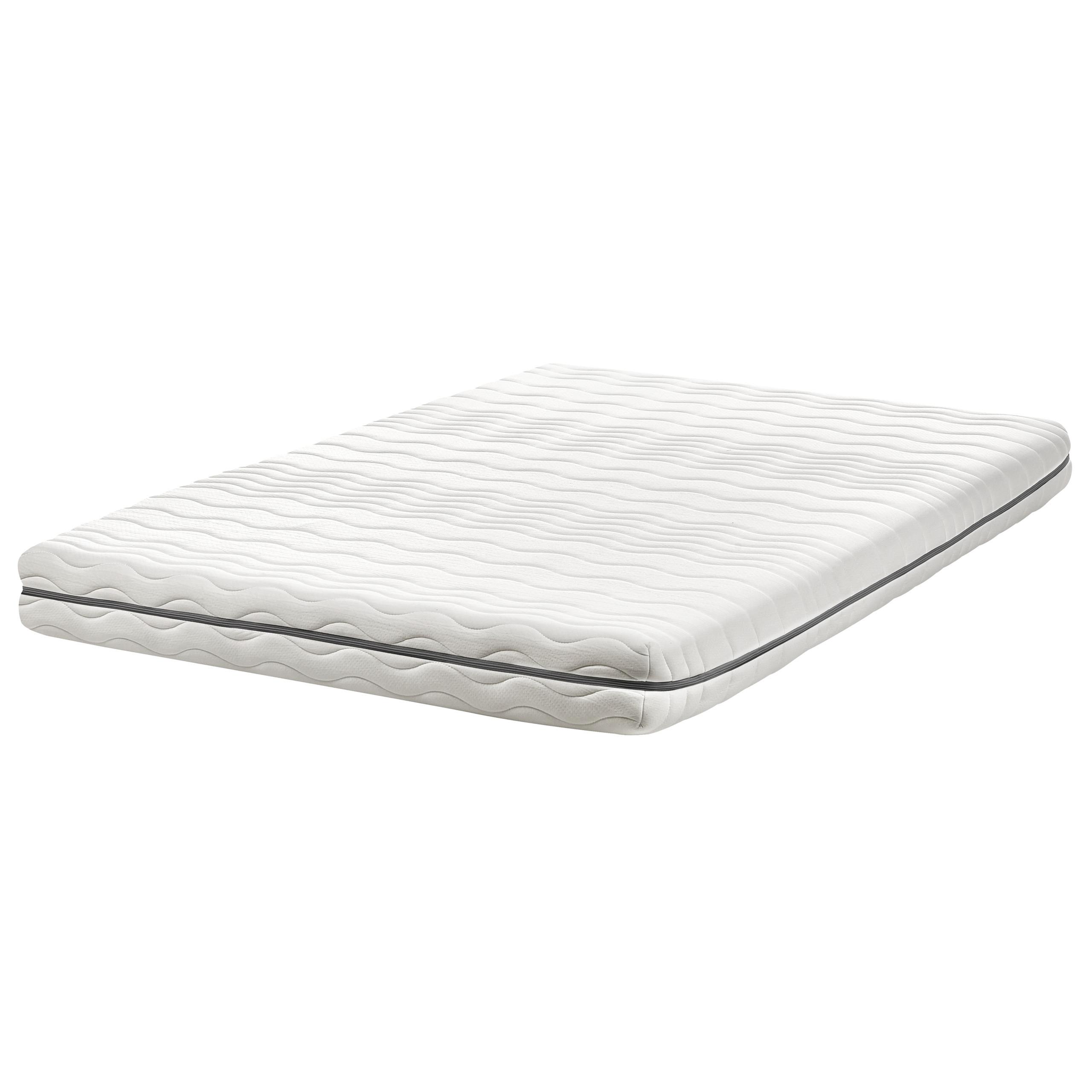 MEMORY-SCHAUMMATRATZE H2/3 Mittel 140/200 cm Serenity - Weiß, Textil (140/200cm) - Beliani