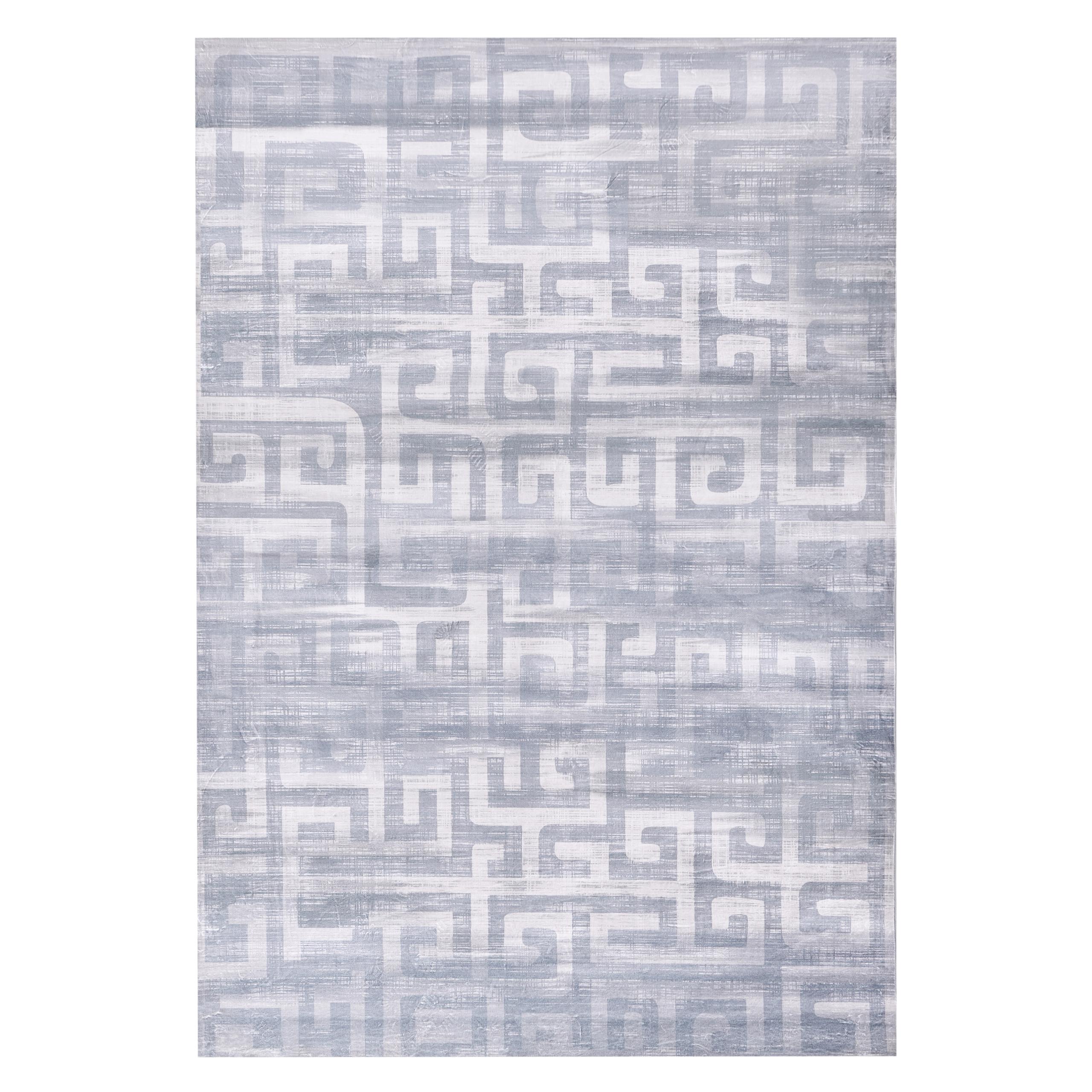 TEPPICH Grau 140/200 cm Beydag - Grau, Textil (140/200cm) - Beliani
