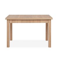 ESSTISCH ausziehbarer eichenoptik longford 120/80/76 cm - Apfelbaumfarben, Holzwerkstoff (120/80/76cm) - Calicosy