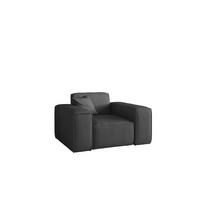 SESSEL Celes Premium Stoff Scala - Anthrazit, Holzwerkstoff/Textil (121/73/88cm) - Fun Möbel
