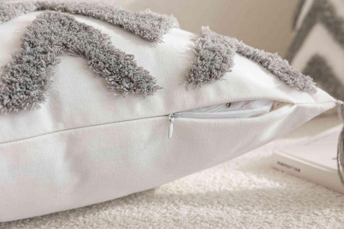 DEKOKISSEN Bonn HxB 45x45 cm Grau - Grau, Textil (46/45cm) - Gardinenbox