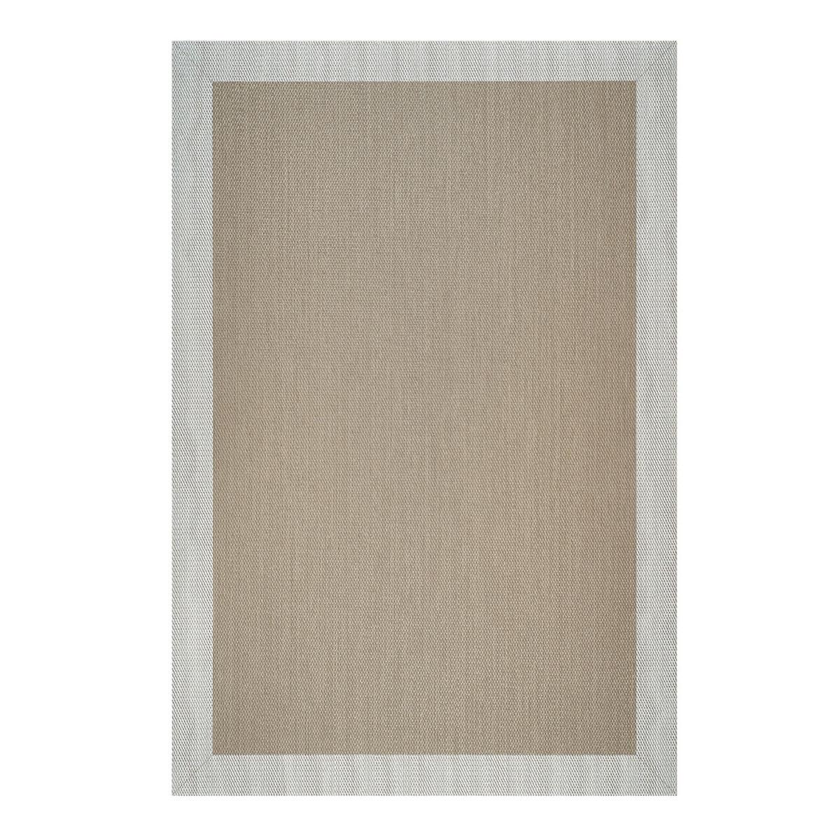 TEPPICH Premium en Vinyle Weiß Beige 120x180 cm - Creme, Kunststoff (120/180cm) - STORESDECO