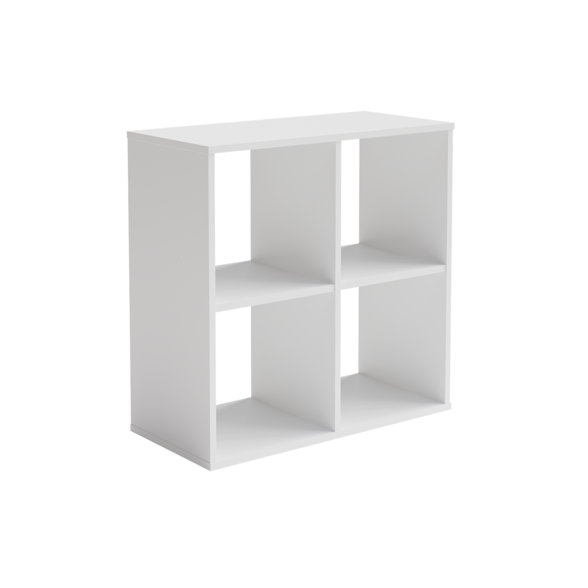 BÜCHERREGAL Loni - Weiß, Holzwerkstoff (80/80/38cm) - RAUMHIRSCH FURNITURE