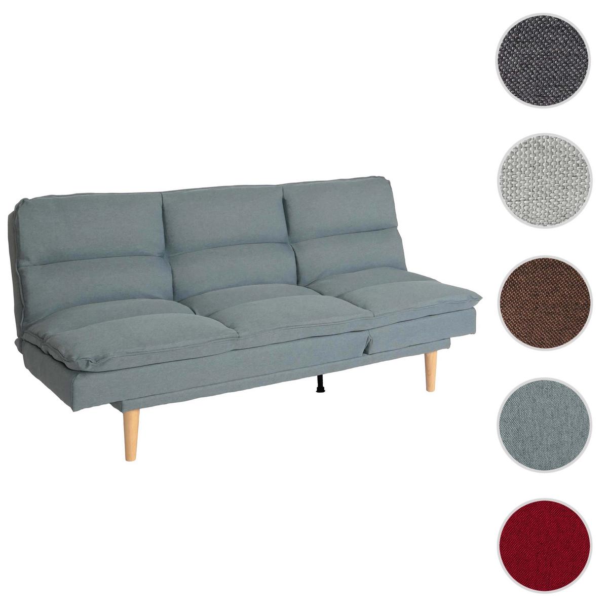 SCHLAFSOFA Blaugrau - Blaugrau, Textil (180/90/110cm) - MCW
