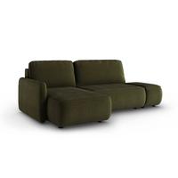 ECKSOFA Alessio 3 Sitzplätze Grün - Grün, Holz (229/148cm) - Petits-meubles
