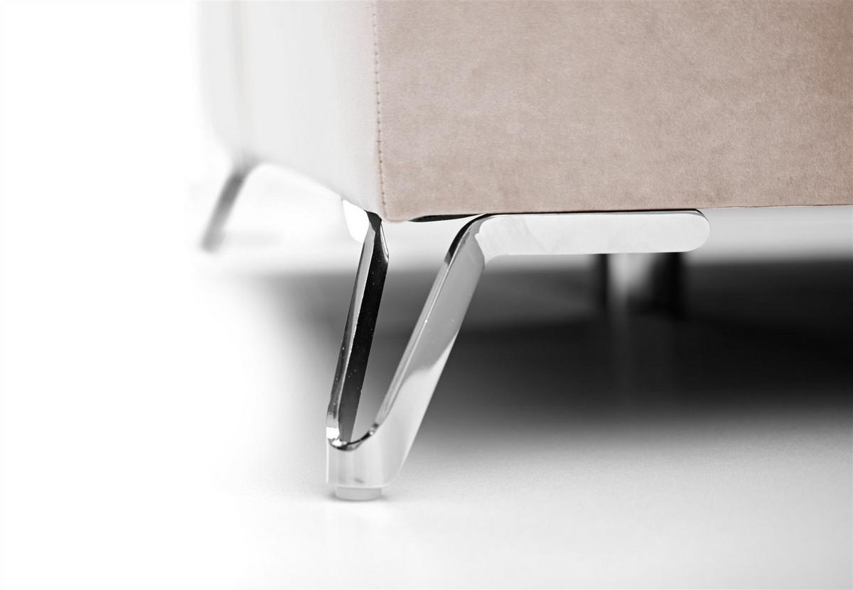 BOXSPRINGBETT Agnus - Creme, Holzwerkstoff/Textil (200/200cm) - Fun Möbel