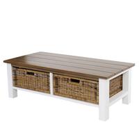 COUCHTISCH rechteck Braun - Braun, Holz (52/112/38cm) - MCW