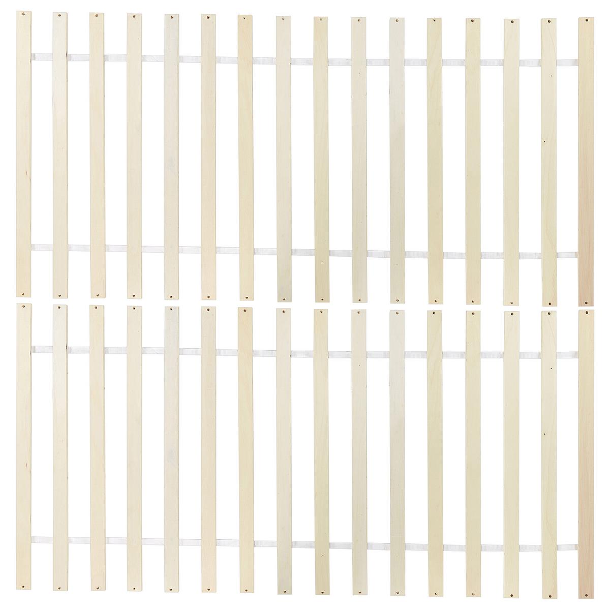 BETT mit Lattenrost 160/200 cm Kiefernholz Braun Olendon - Braun, Holz (160/200cm) - Beliani