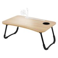LAPTOPTISCH Natur 60x40 cm klappbar - Braun, Holzwerkstoff (60/40/25cm) - ML-DESIGN
