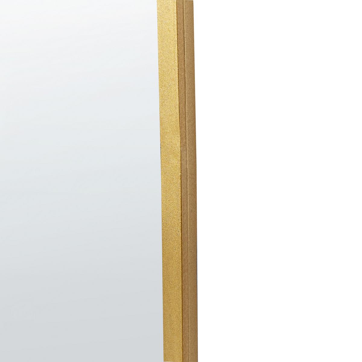 WANDSPIEGEL Metall gold 58/122 cm Levet - Goldfarben, Metall (58/122/3cm) - Beliani