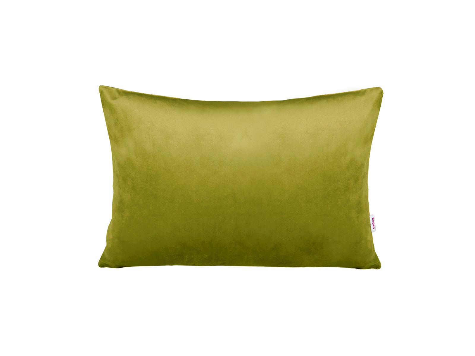 KISSENHÜLLE Samt&Sonders mai-grün 25/35 cm - Olivgrün/Grün, Textil (25/35cm) - beties Heimtextil