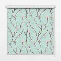 INNENROLLO - Fensterrollo - Rollo - 100x100 cm - Zweige - Braun, Kunststoff (100/100/0.5cm) - TULUP