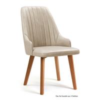 ESSZIMMERSTUHL (4er-Set) Daryl 52x91x60 Eiche geölt/Natur - Eichefarben/Naturfarben, Kunststoff (60/91/52cm) - 58aufmkessel