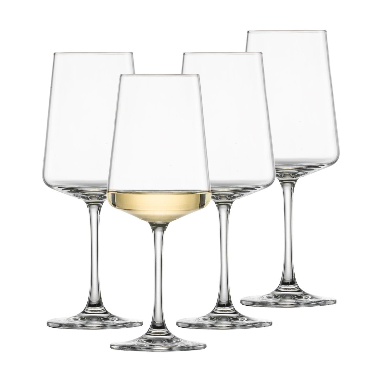 WEISSWEINGLÄSER MioVino transparent 380 ml 4er Set - Transparent, Glas (0.38L) - Schott Zwiesel