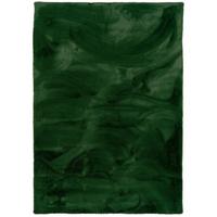 FELLTEPPICH LUXUS SUPER SOFT PLUSH - Waldgrün, Textil (90/160cm) - Pergamon