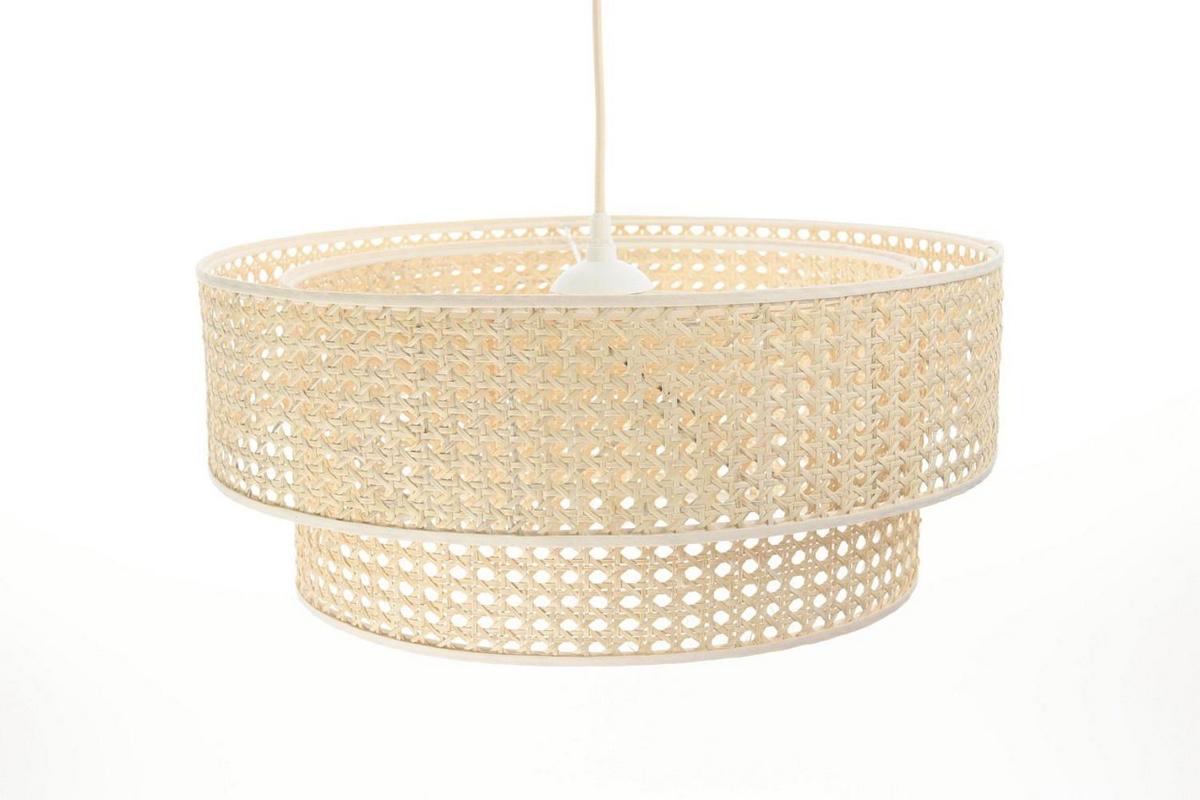 HÄNGELEUCHTE Beige 40/20 cm - Beige, Kunststoff (40/1/20cm) - ONZENO