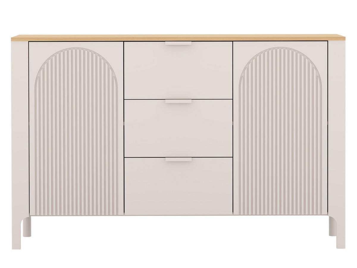 SIDEBOARD Marbella 01 - Kaschmir, Holzwerkstoff/Metall (154/96/41cm) - MIRJAN24
