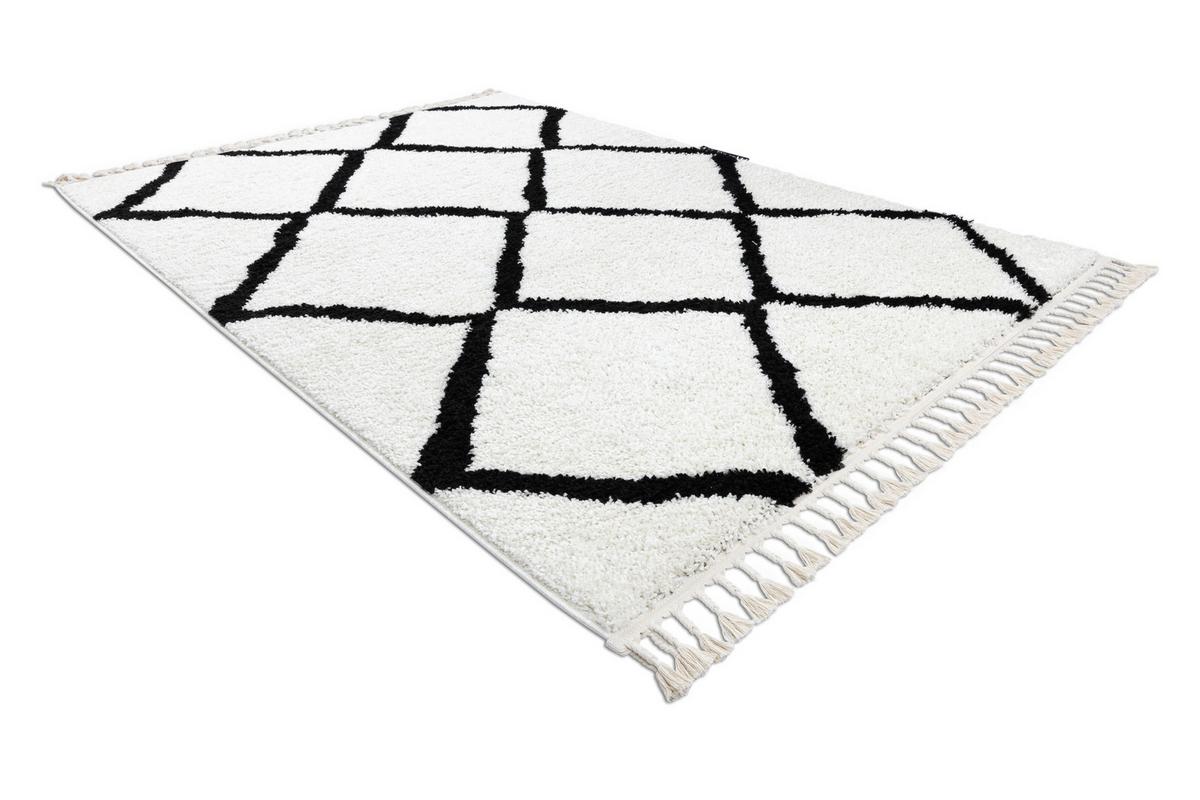 TEPPICH Berber 200/290 cm - Weiß, Textil (200/290cm) - rugsX