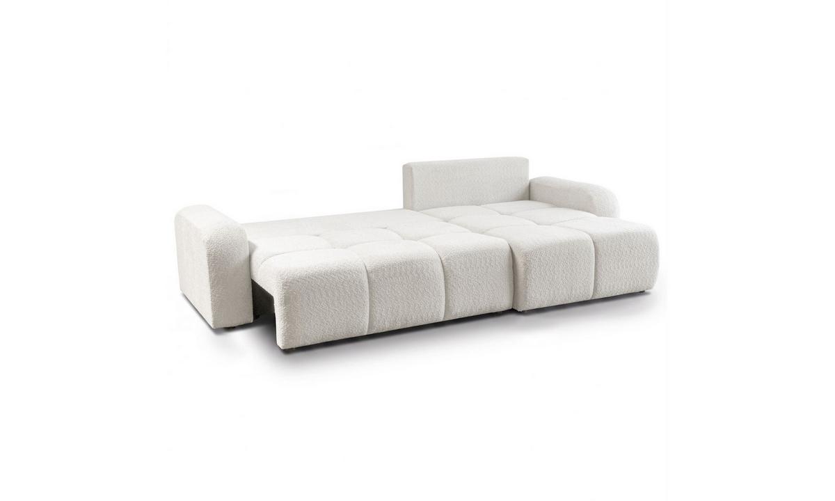 ECKSOFA MALIBU XL 275/150/87 cm Coral 70 - Creme, Textil (275/150cm) - Lookway