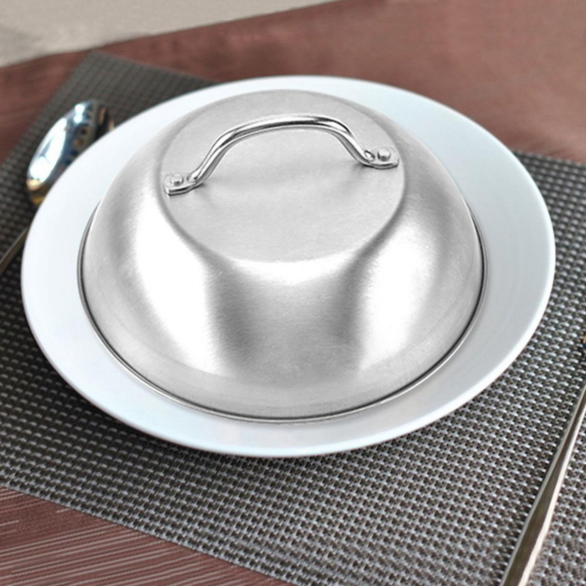 SCHMELZKUPPEL Glocke (2er-Set) - Silberfarben, Metall (22.5/10/22.5cm) - Intirilife