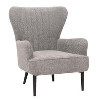 LOUNGE-SESSEL Grau - Grau, Textil (75/80/78cm) - MCW