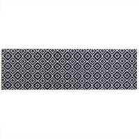 TEPPICHLÄUFER Karungal 200/60 cm - Schwarz, Kunststoff (60/200cm) - Beliani