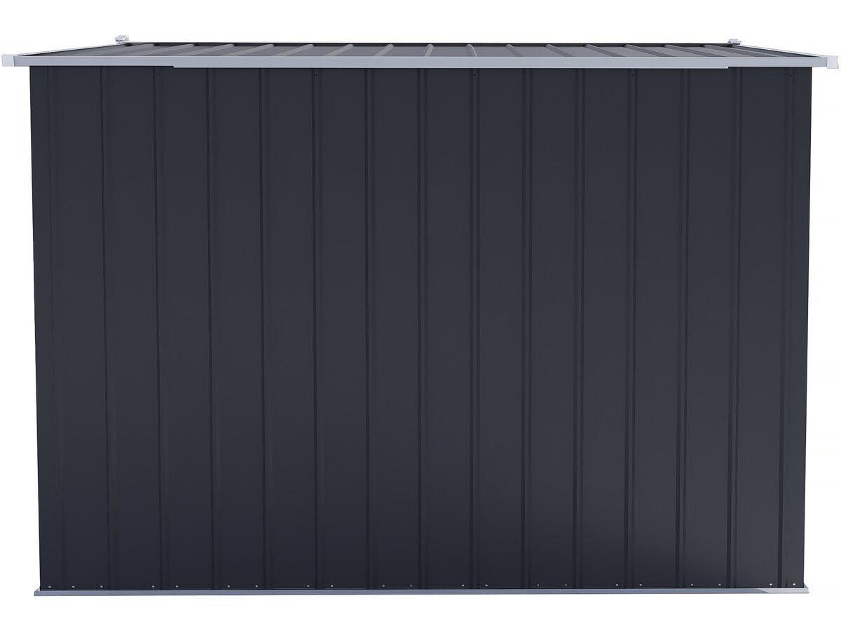 METALL-GARTENHAUS boston Grau - Grau, Metall (298/193/276cm) - Habitat Garten
