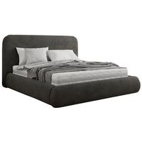 POLSTERBETT BENEA CLASSIC 160/200 - Dunkelgrau Velvet - Multipocket-Matratze - Dunkelgrau, Textil (160/200cm) - MKS