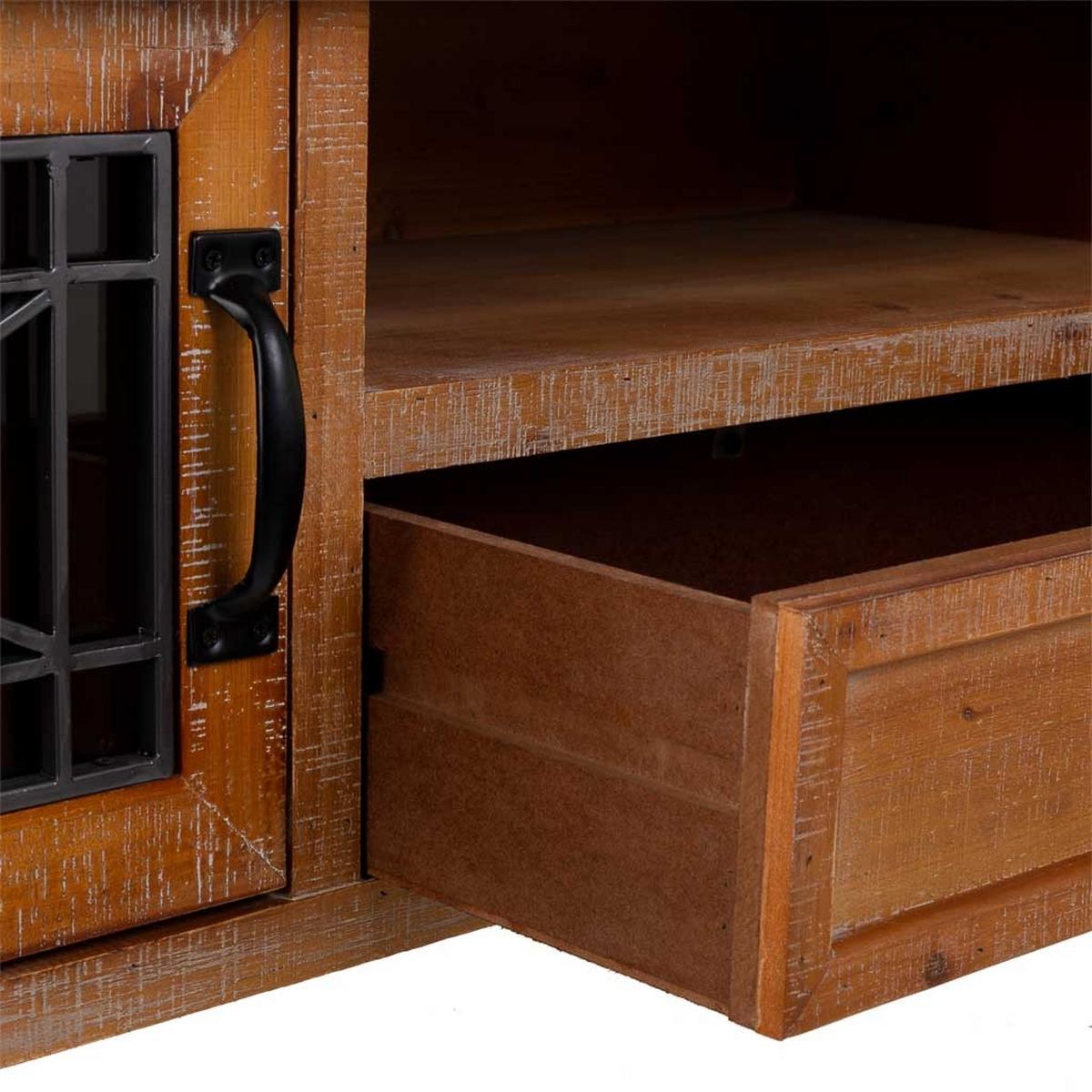 FLURTISCH aus Holz, Braun, 145x36x80 - Multicolor, Holz (36/145/80cm) - Wanderlust
