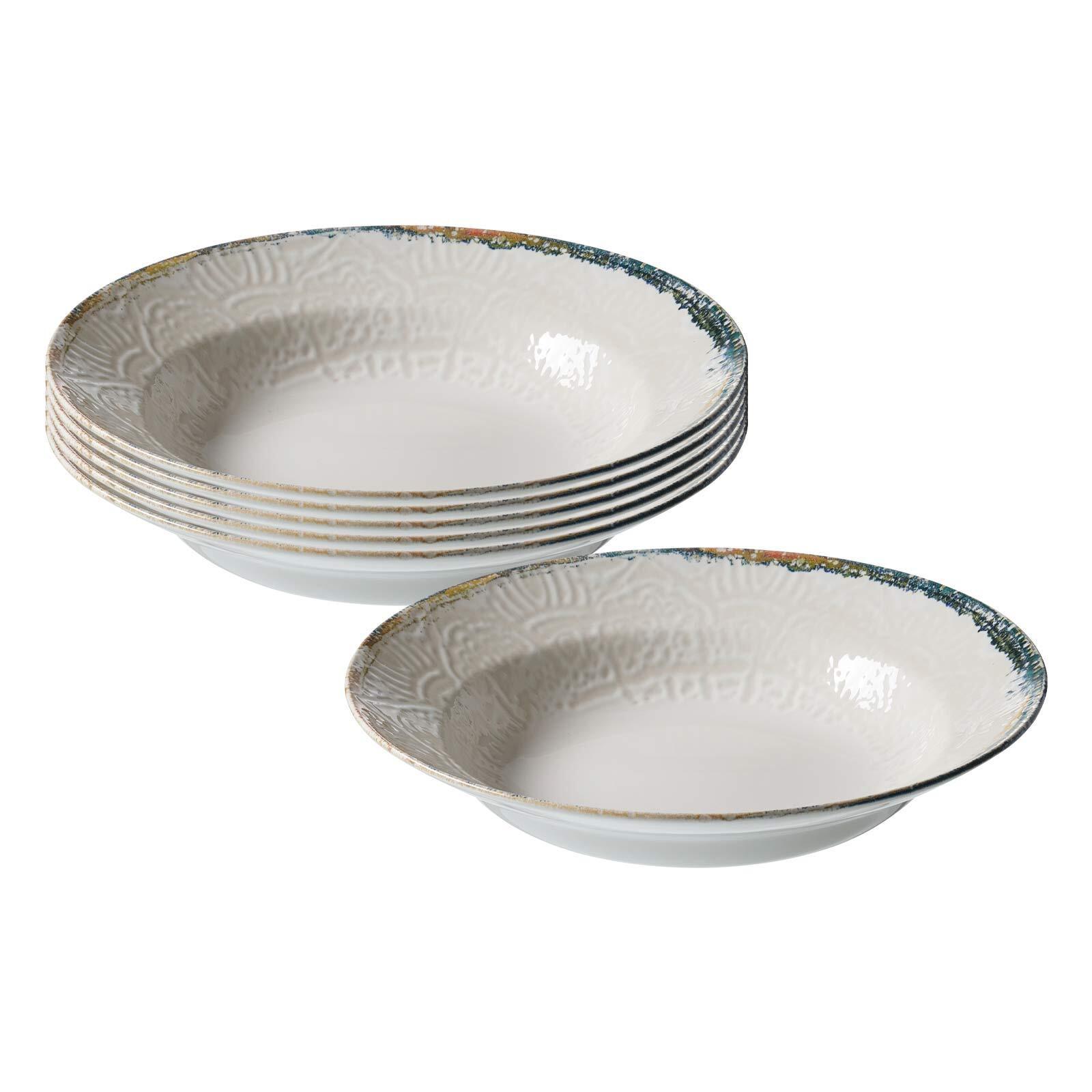 PASTATELLER Alfonso beige ø 29 cm 6er Set - Beige, Keramik (29cm) - Ritzenhoff Breker