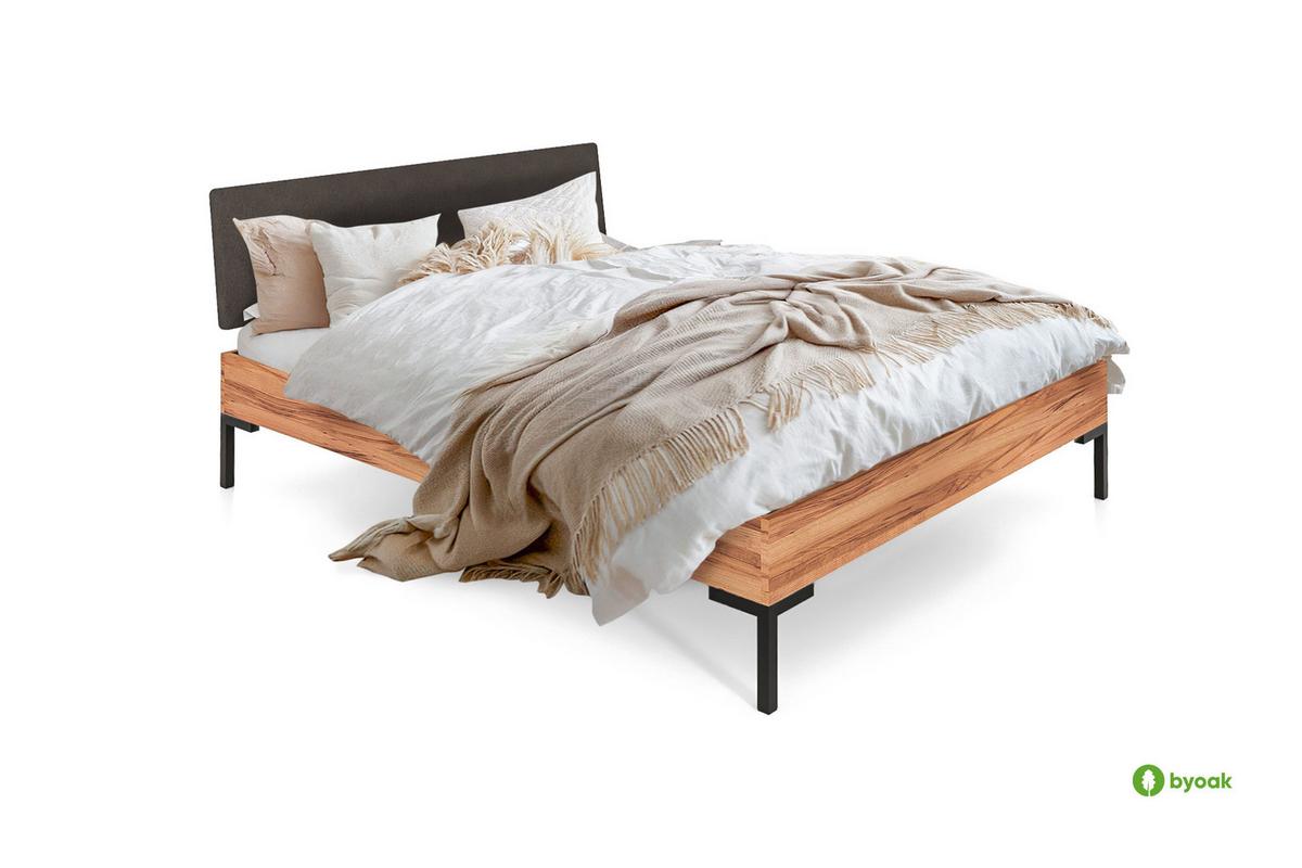 BETT LEON 1 80x200 Kernbuche - Kernbuche, Holz (80/200cm) - byoak