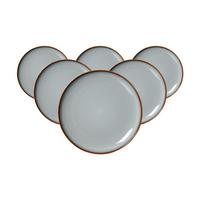 DESSERTTELLER Portofino grau ø 20,5 cm 6er Set - Grau, Keramik (20.5cm) - Ritzenhoff Breker