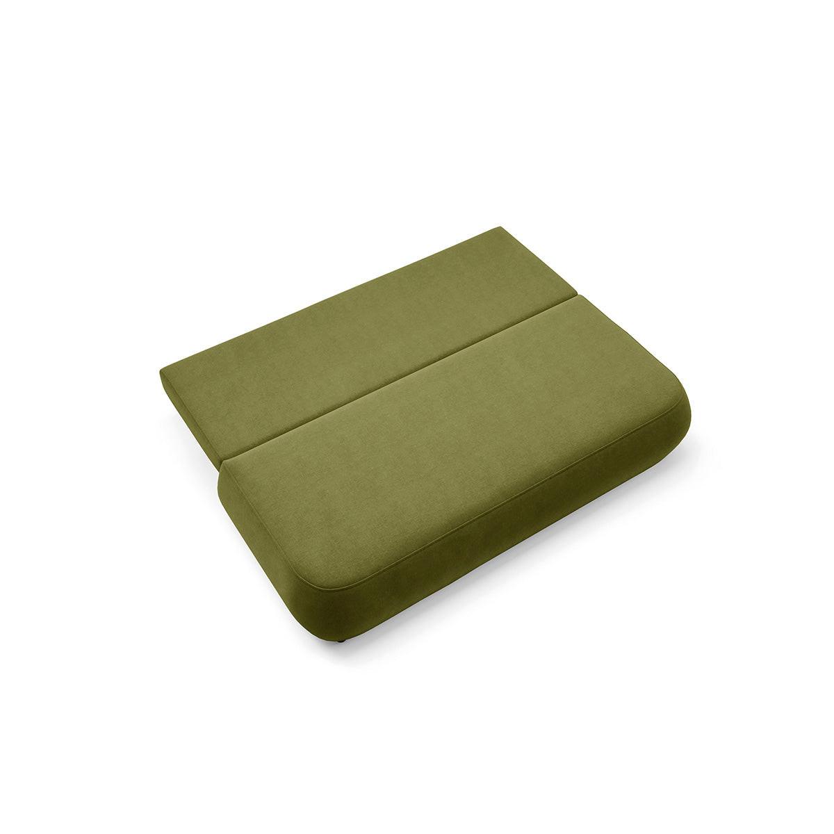 SOFA Antonio 3 Sitzplätze Grün - Grün, Holz (210/82/106cm) - Petits-meubles