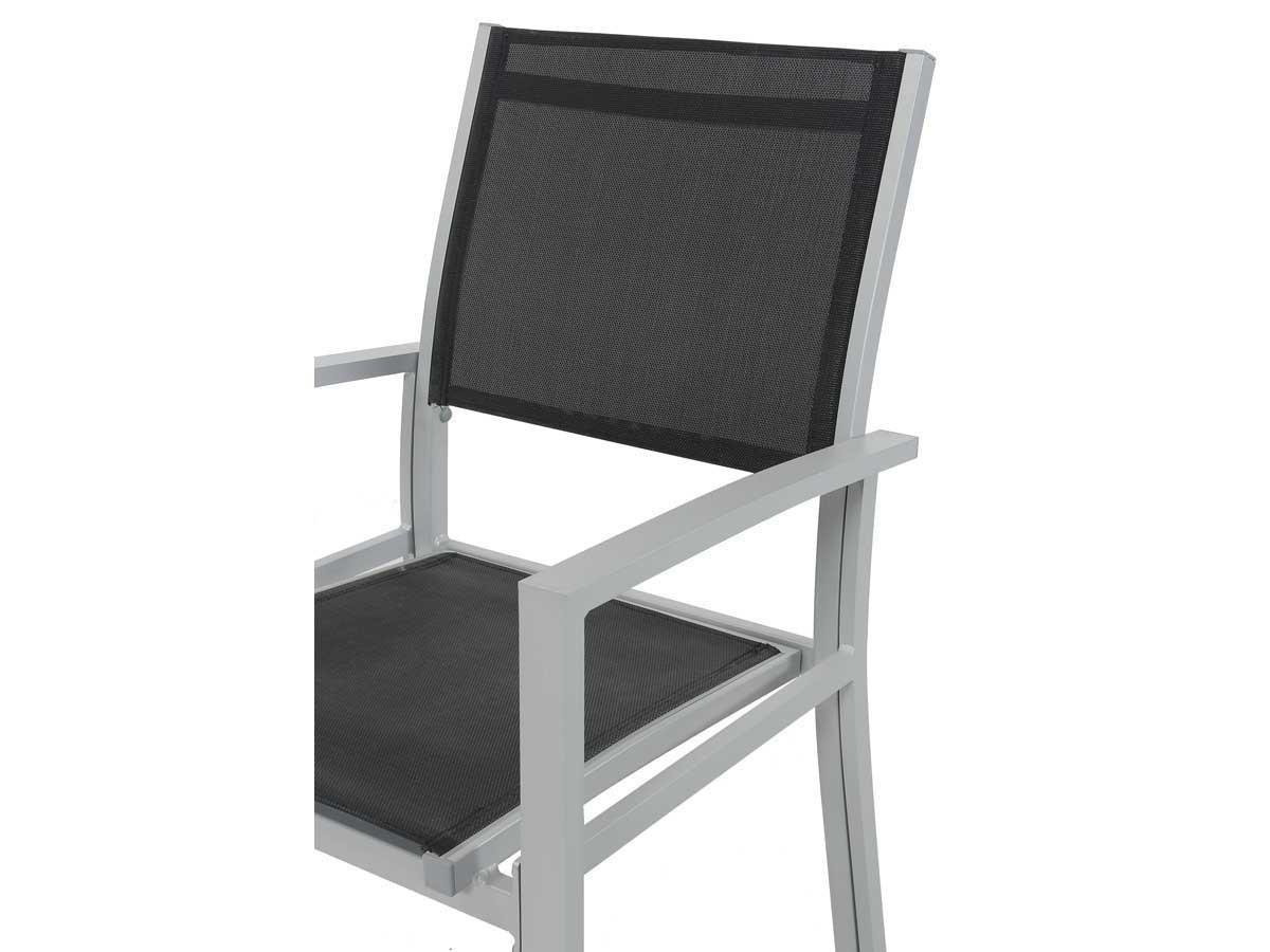 GARTENSESSEL tropic Schwarz - Schwarz, Metall (62/90/57cm) - Habitat Garten