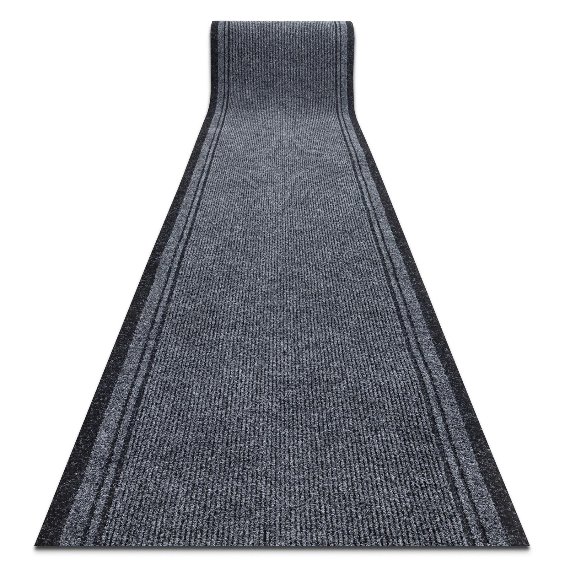 LÄUFER Antirutsch MALAGA 100/180 cm - Grau, Textil (100/180cm) - rugsX