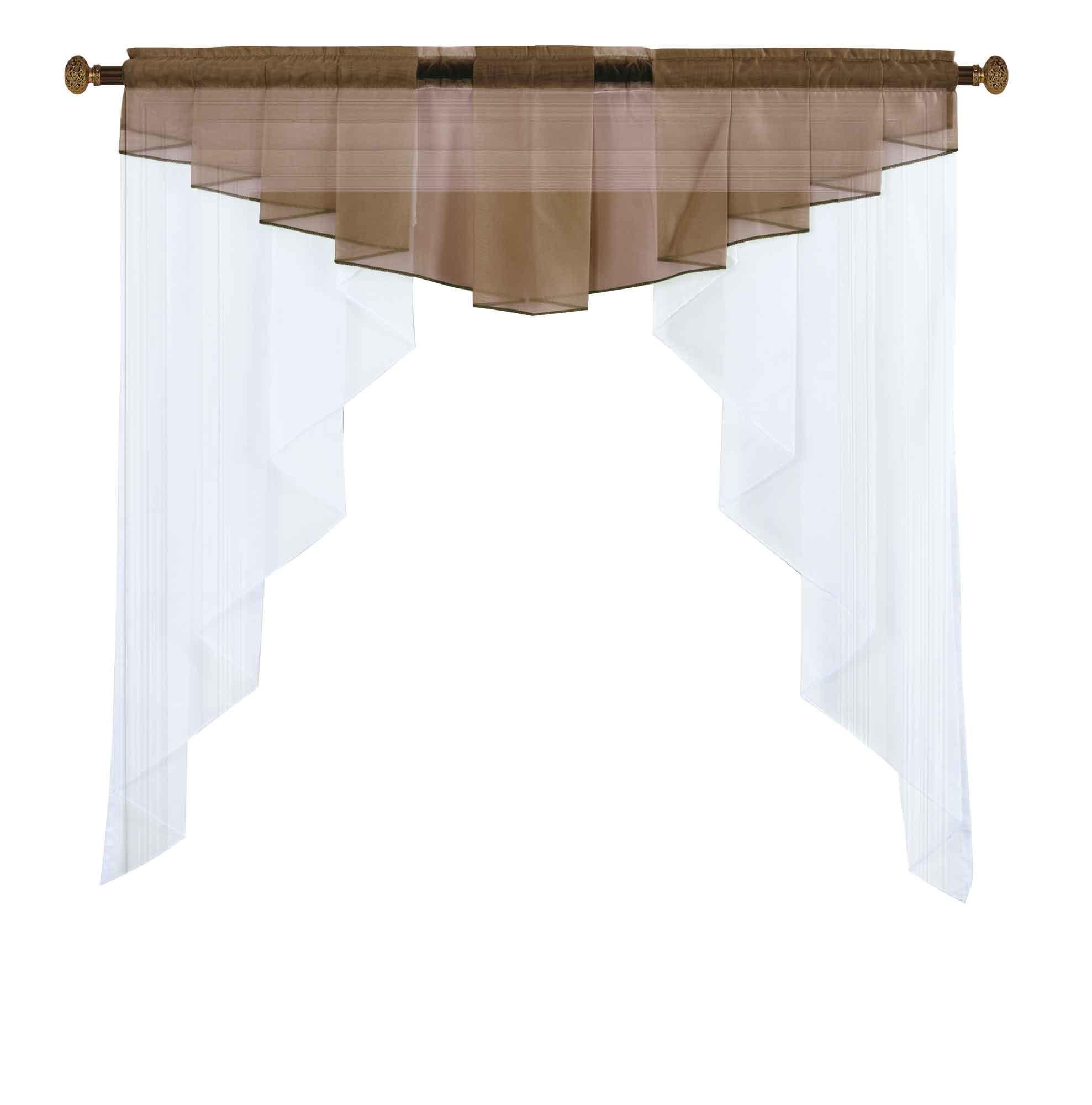SCHEIBENGARDINE MEIßEN 100x100 cm Taupe - Taupe, Textil (100/100cm) - Gardinenbox