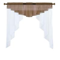 SCHEIBENGARDINE MEIßEN 100x100 cm Taupe - Taupe, Textil (100/100cm) - Gardinenbox