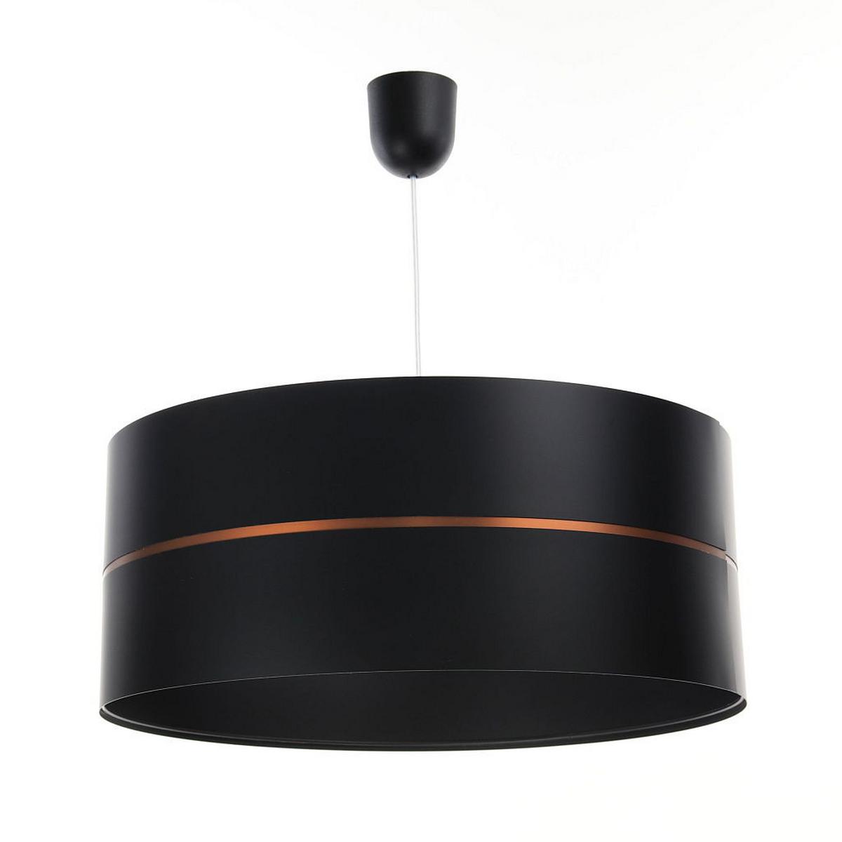 HÄNGELEUCHTE Kupfer 30/21 cm - Schwarz/Kupferfarben, Kunststoff (30/0.45/21cm) - ONZENO