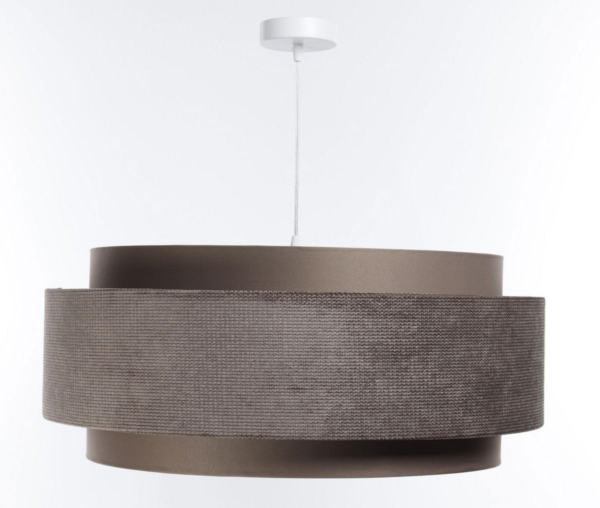 HÄNGELEUCHTE Grün 60/25 cm - Braun, Kunststoff (60/1.9/25cm) - ONZENO