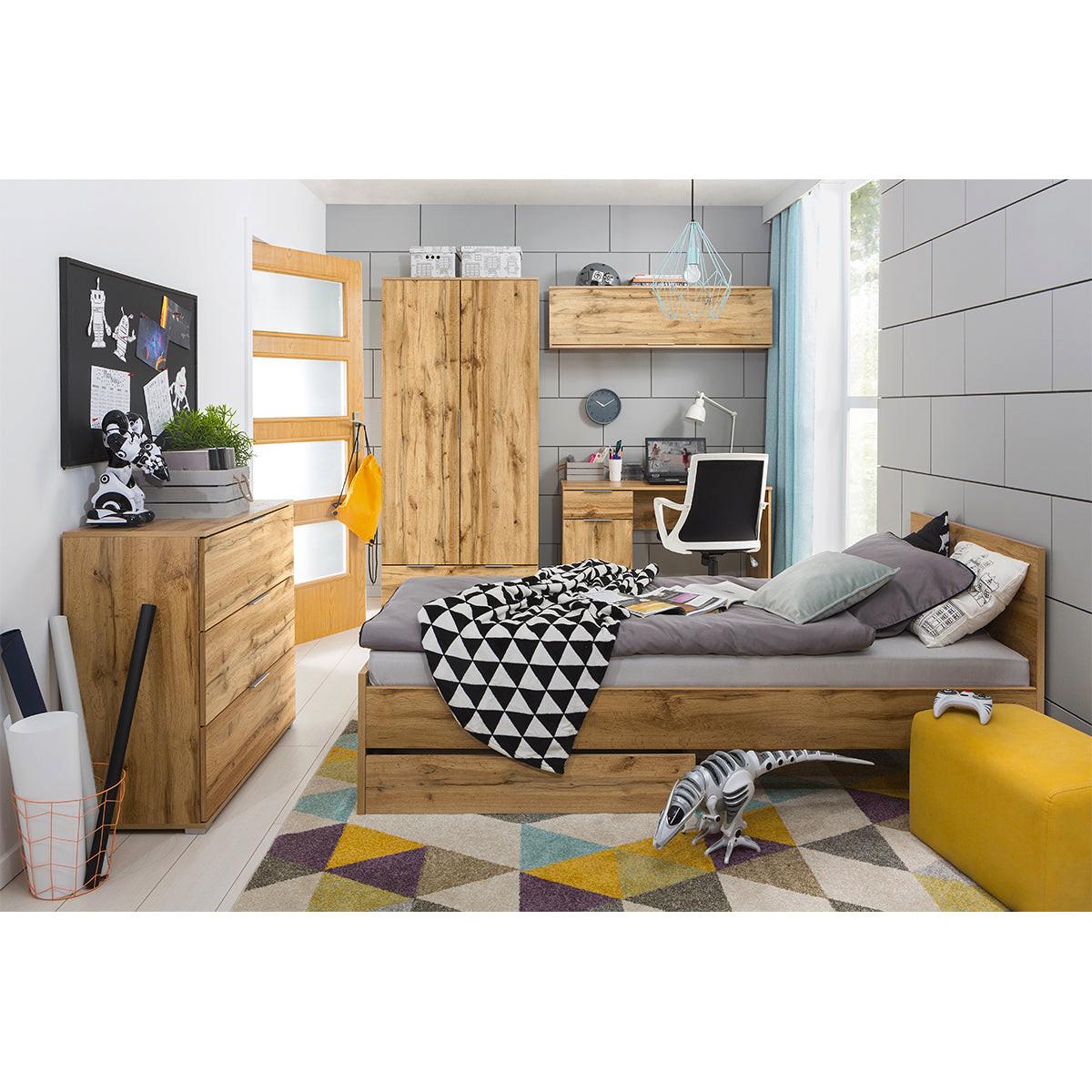 KOMMODE Selma Holz - Braun, Holzwerkstoff (95/86/41cm) - Petits-meubles