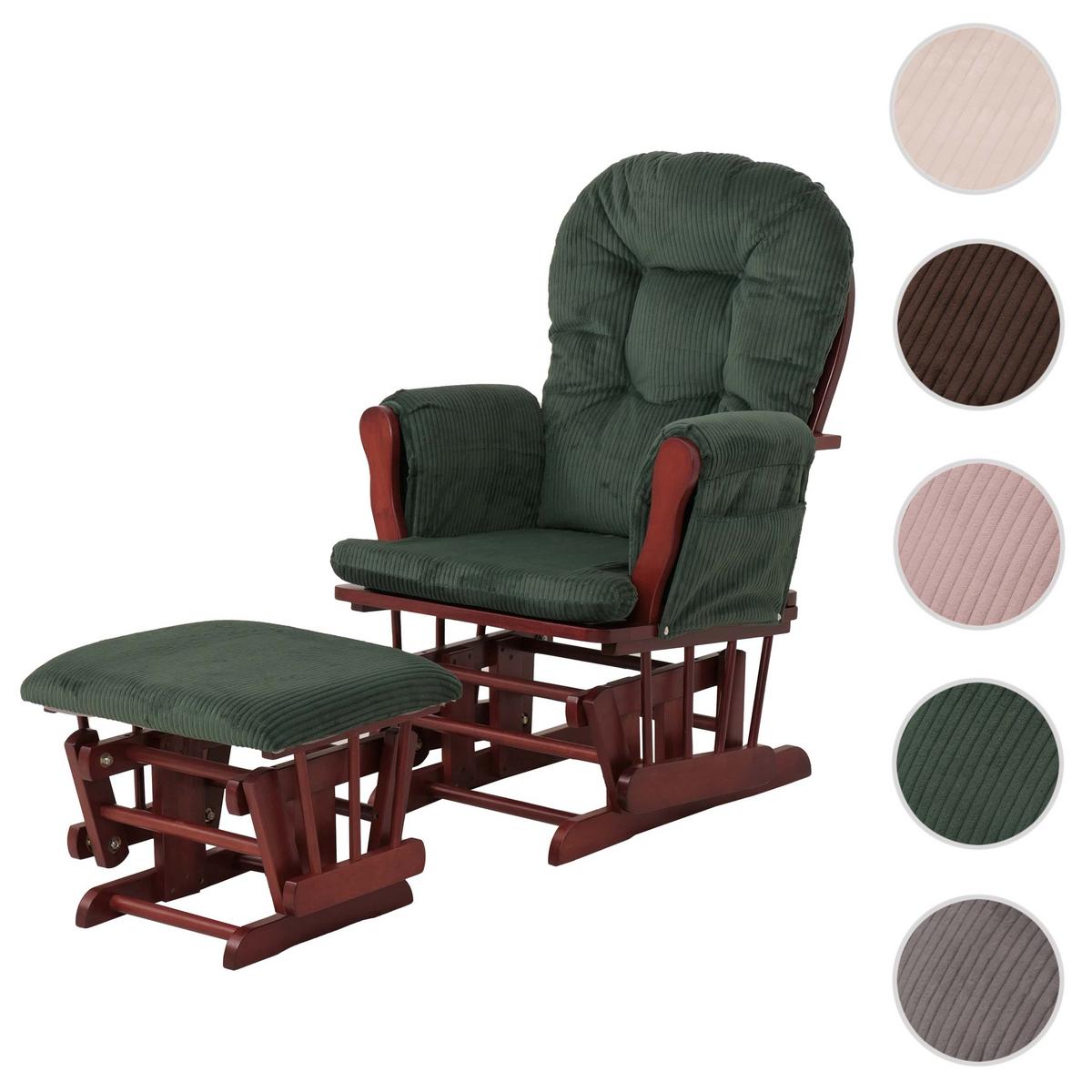 RELAXSESSEL Grün, Braun - Braun/Grün, Textil (74/103/71cm) - MCW